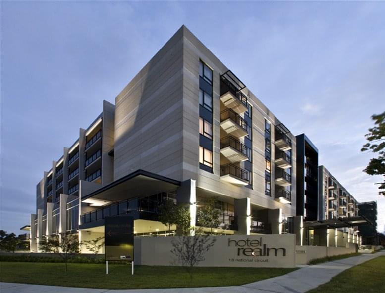 Hotel Realm, 18 National Circuit, Barton Office images