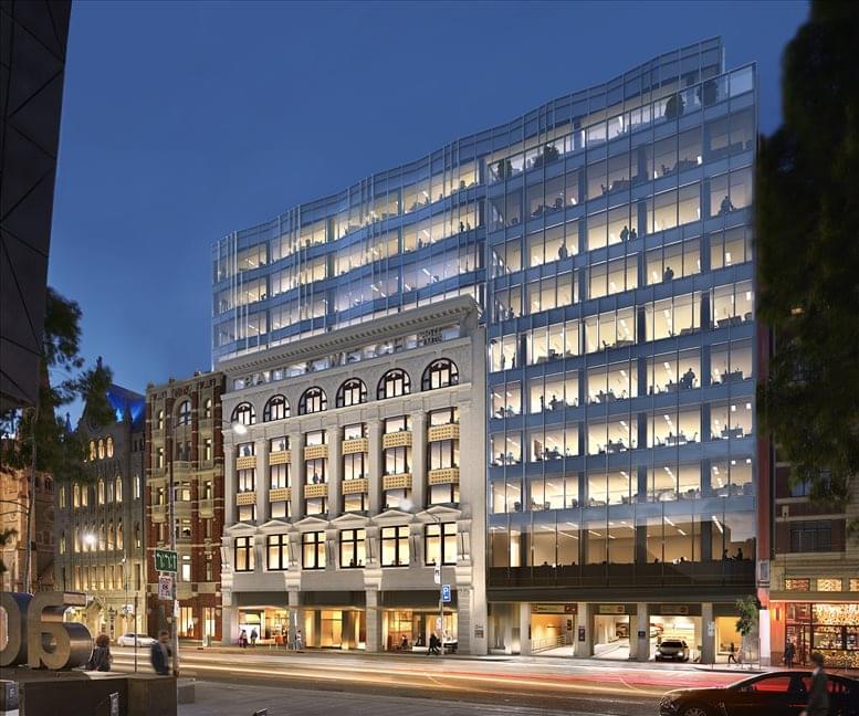 This is a photo of the office space available to rent on 180 Flinders Street